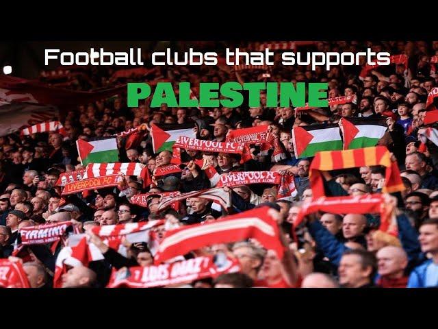 Football clubs that supports PALESTINE