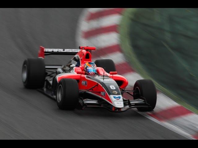 Wickens vs Vergne Crash, 2011 WSR Barcelona