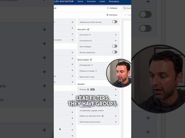 Using LinkedIn Sales Navigator