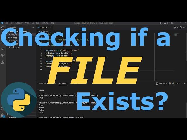 How Can You Check if a File Exists in Python? | Python