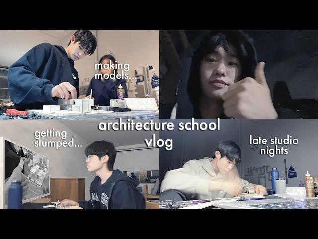 how we started our 3rd year architecture project... developing a design concept [uni student vlog]