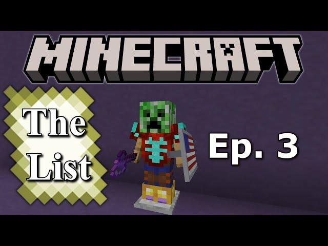 Minecraft: The List - Episode 3