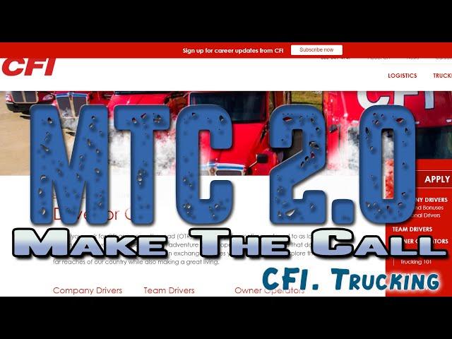 Drive for CFI|Lockoutmen Makes The Call | MTC2.0