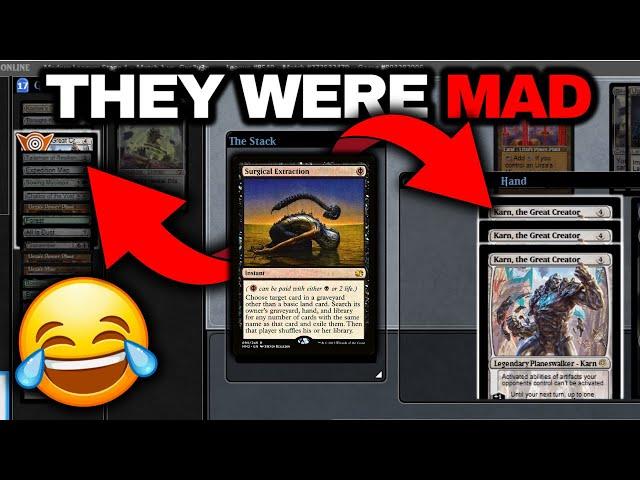 Winning Modern Games For Free With Surgical Extraction! | Dimir Mill | Modern | MTGO League Gameplay