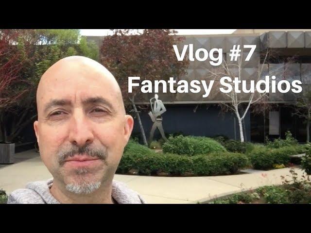 Vlog #7 Recording at Fantasy Studios 3/23/18