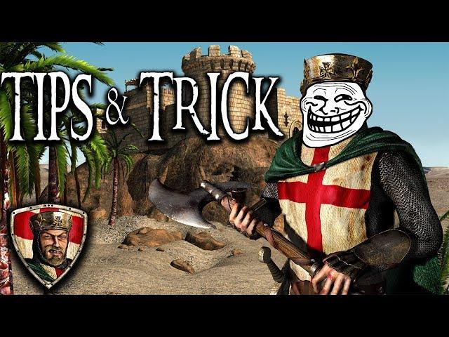 TIPS & TRICK STRONGHOLD CRUSADER (NO CHEAT)