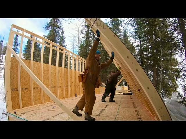 Building an Off Grid Cabin in The Alaskan Wilderness Start to Finish