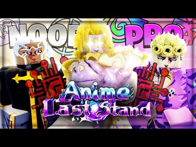 Getting The *LIMITED* 0.3% GODLY DIO On Anime Last Stand! - Noob To Pro