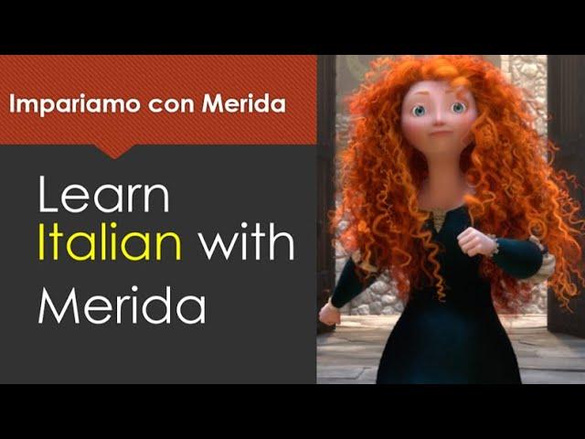 Learn Italian with Merida