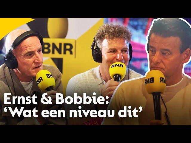 Ernst & Bobbie geïnterviewd door Wilfred Genee: 'Wat een niveau dit'