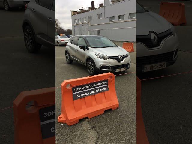 RENAULT CAPTUR 2016 с Бельгии