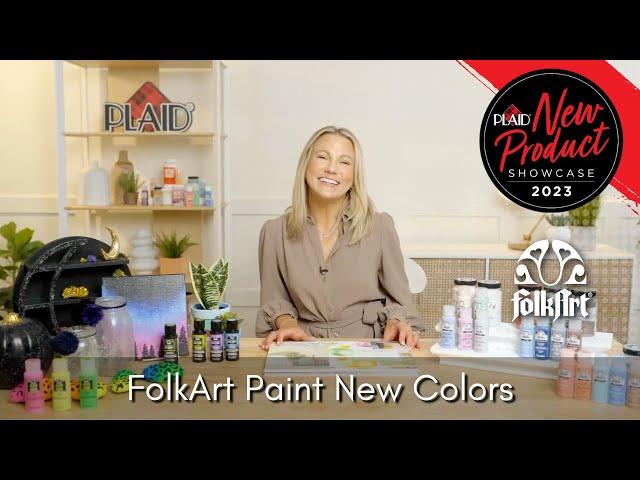 FolkArt New Paint Colors- Plaid's 2023 New Product Showcase Session 5