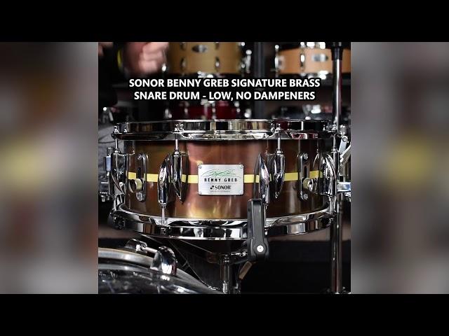 BRASS VS BEECH! Sonor Benny Greb 2.0 Signature Snare SHOOT-OUT!