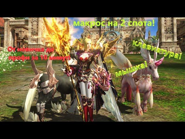 МАКРОС! LINEAGE2 MAIN AIRIN 2024 Клавиатура - Мышка ! СУМ- На 2 СПОТА ! МАКРОС НА МЫШКУ!