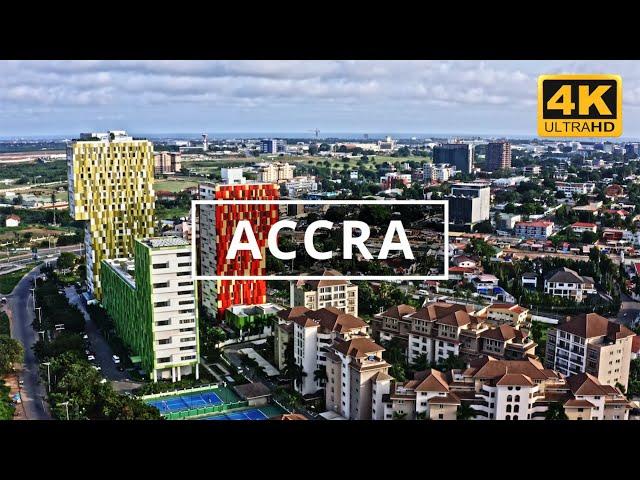 Accra, Ghana  | 4K Drone Footage