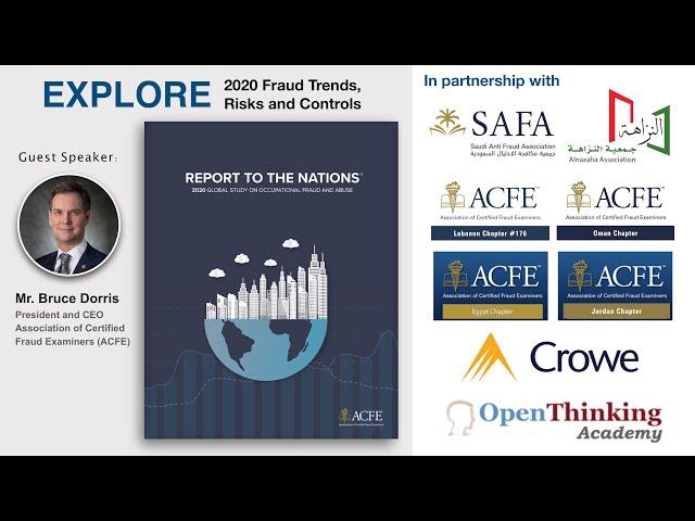 2020 ACFE Report to the Nations Webinar with Mr. Bruce Dorris