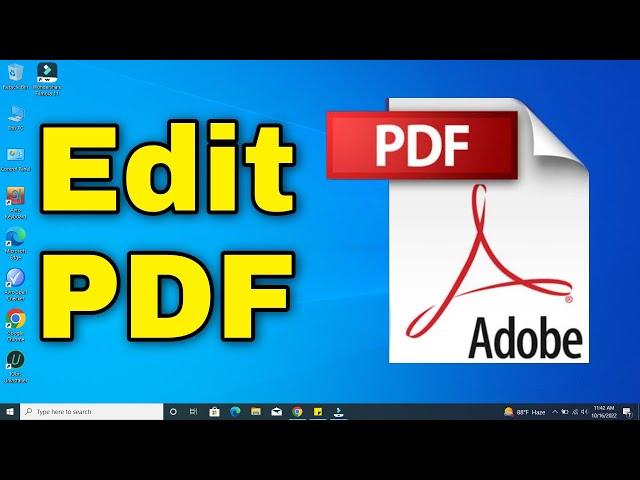 How to Edit PDF File in Laptop