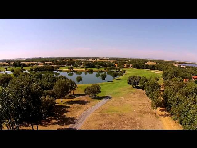 Leon Club de Golf  a vista de pájaro.