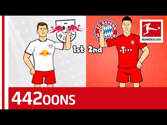 Werner, Lewandowski & Co. - RB Leipzig vs. FC Bayern München Rap Battle - Powered by 442oons