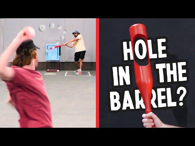 Hitting with the Worst Baseball Bats we Could Find