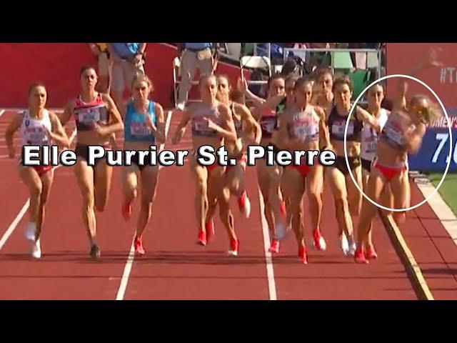 Elle Purrier St. Pierre wins 1500m to clinch 2021 Tokyo Olympic