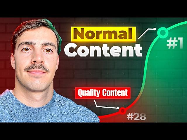 Why "Quality Content" Isn’t Enough to Rank #1