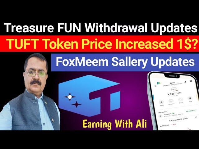 Treasure Fun New Updates Today |TUFT Token New Updates Today |FoxMeem Review Today |Magic NFT Review