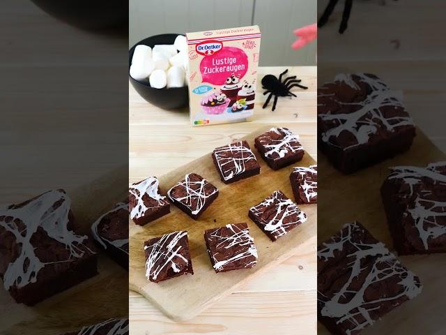 Spooky Brownies: Perfekt für Halloween 🫶 #backen #backerei #rezept