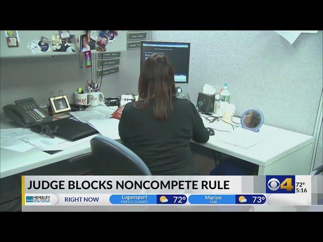 Texas judge blocks noncompete ban