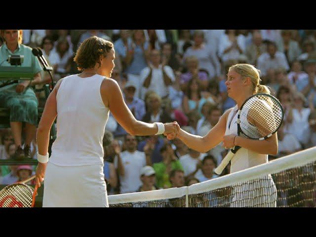 Lindsay Davenport vs Kim Clijsters 2005 Wimbledon R4 Highlights