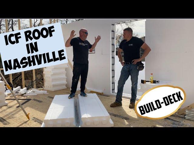 ICF Roof In Nashville Using Build-Deck