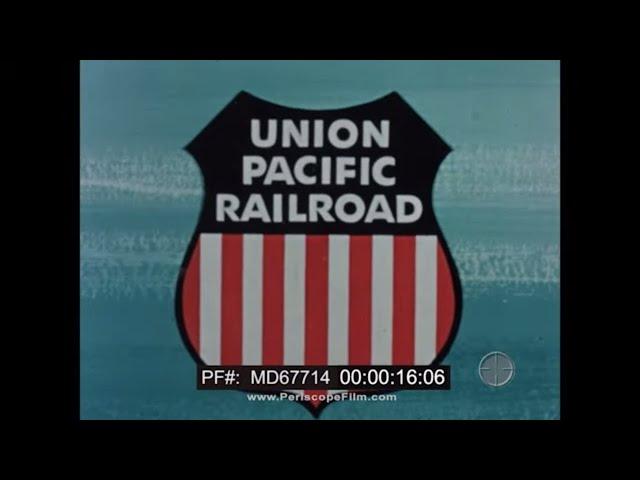 UNION PACIFIC RAILROAD NORTHWEST EMPIRE  1950s OREGON & WASHINGTON STATE  PORTLAND TACOMA MD67714