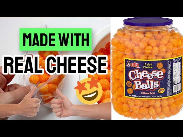 Utz Baked Cheddar Cheese Balls - Low Sugar