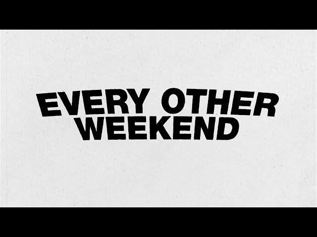 blink-182 - EVERY OTHER WEEKEND (Official Lyric Video)