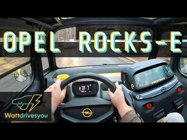 [NEW 2022] OPEL ROCKS-E | POV ELECTRIC DRIVE | wattdrivesyou Episode 001