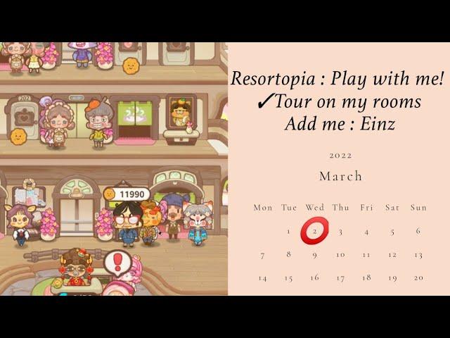 Resortopia : Tour to my rooms