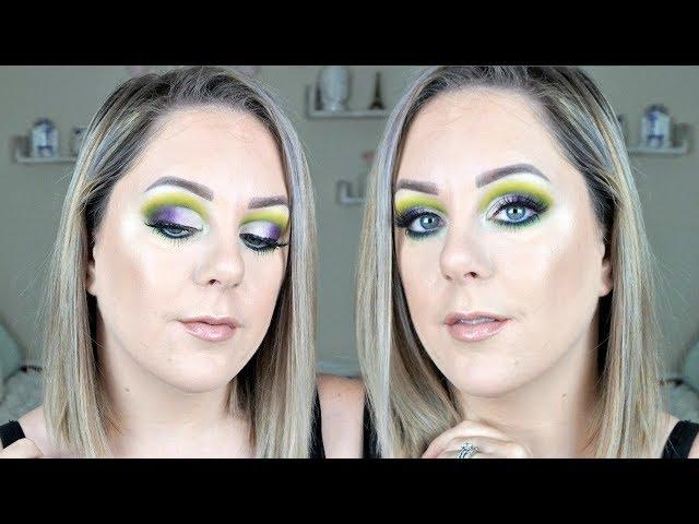 MORPHE X JAMES CHARLES SISTER SERIES: Green + Purple | MakeupByMegB