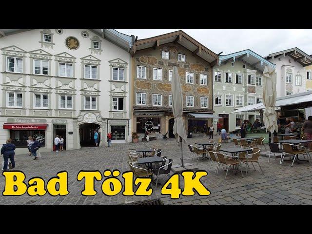 Bad Tölz, Germany Walking tour [4K].