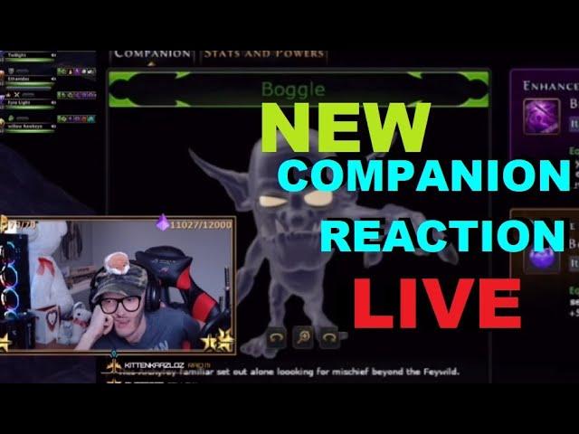 New Companion Reaction LIVE (REACTING TO Galactic Underwear Video)