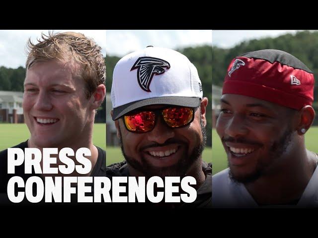 JD Bertrand, Carlos Washington Jr. and more talk excitement for joint practices | Atlanta Falcons