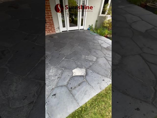 CLEANING AND SEALING SLATE