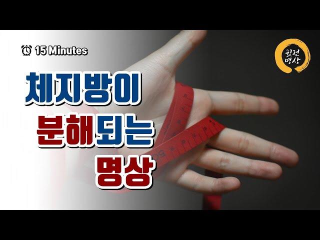 [15분명상] 체지방이 분해되는 신비의 명상, 살이 빠지는 명상 #3