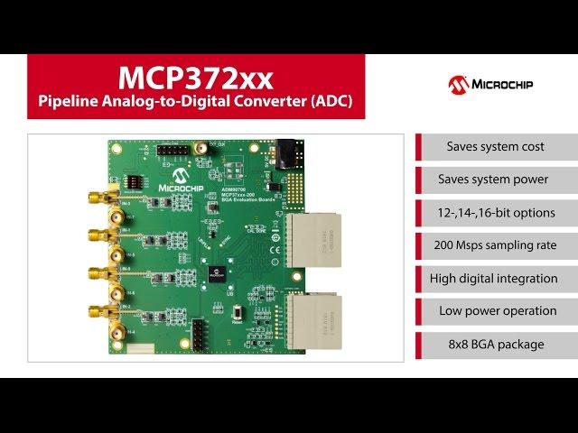 MCP372xx Pipeline Analog-to-Digital Converter