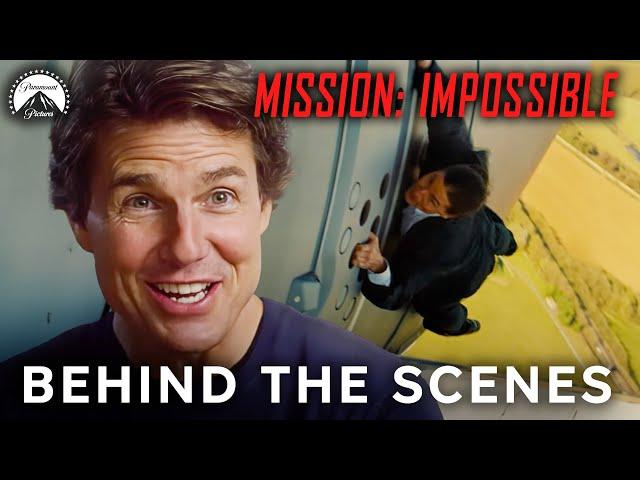 Tom Cruise Describes Hanging On Airplane Stunt | Mission: Impossible Rogue Nation | Paramount Movies