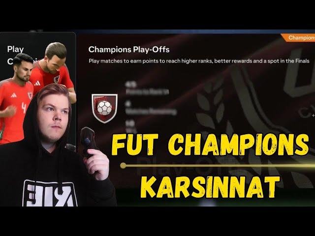 PÄÄSTÄÄNKO YKKÖSELLÄ FUT CHAMPIONSIIN??