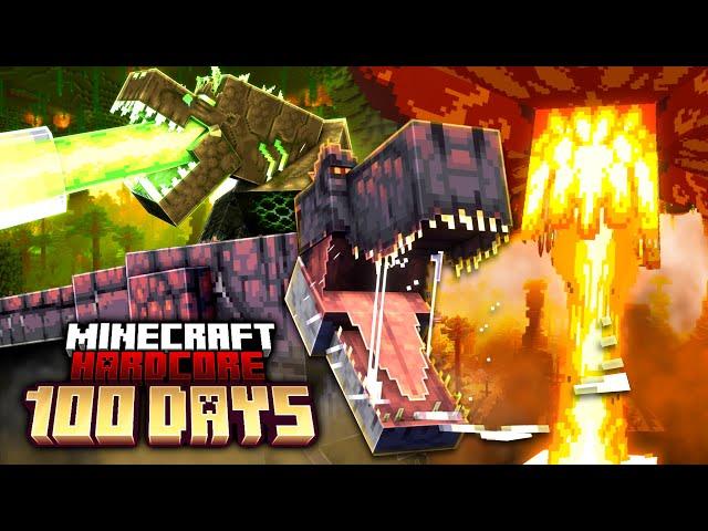 100 Days In Hollow Earth In Hardcore Minecraft | Alex's Caves