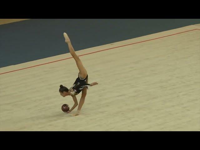 Karolina Tarasova ball Junior division Sky Grace 2024 28.4 Silver medal (RUS)