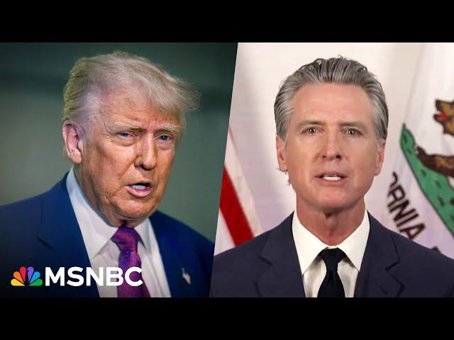 'Made for TV conflict': Trump and Newsom spar over L.A. immigration raids