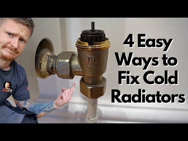 How to Fix a Cold Radiator 4 Easy Ways | DIY Plumbing