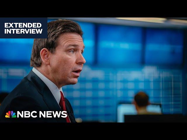 Full Interview: Ron DeSantis talks campaign struggles, says ‘you don’t look back’